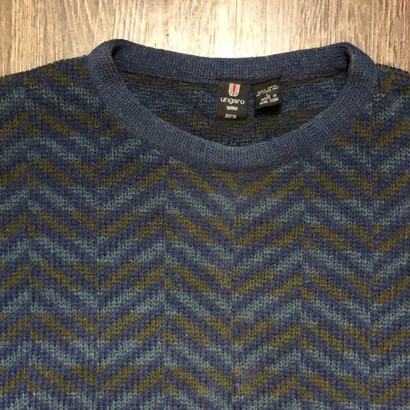 Vintage Emanual Ungaro Paris 100% Wool Sweater - Picture 5 of 15